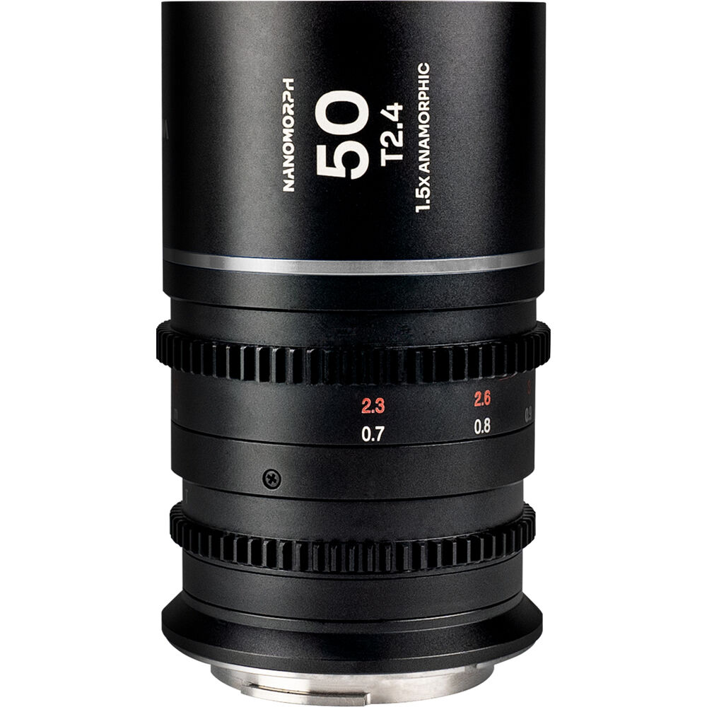 Laowa Nanomorph 50mm T2.4 1.5x S35 Anamorphic (Sony E, Canon RF, Fuji X, m43, ARRI PL & Canon EF) Silver Flare model - 1